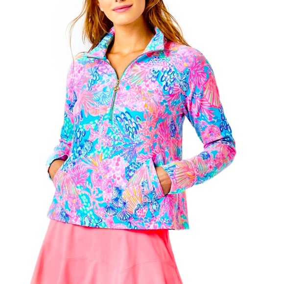 SOLD NWT Lilly Pulitzer Melena Popover UPF 50 - Picture 3 of 5